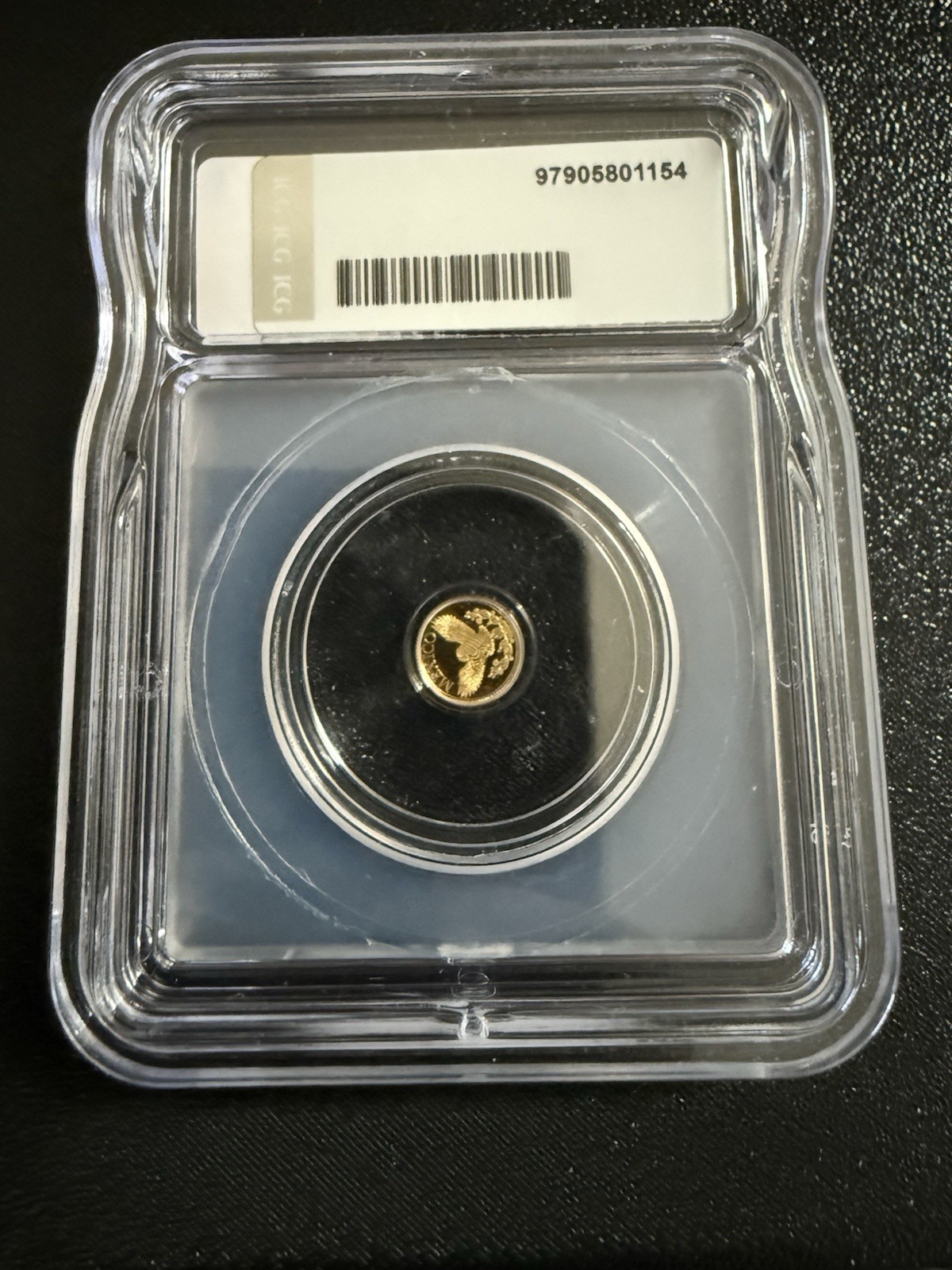 Libertad Libertad Design 1/500th oz Gold Round Coin 1/500 oz Total Gold