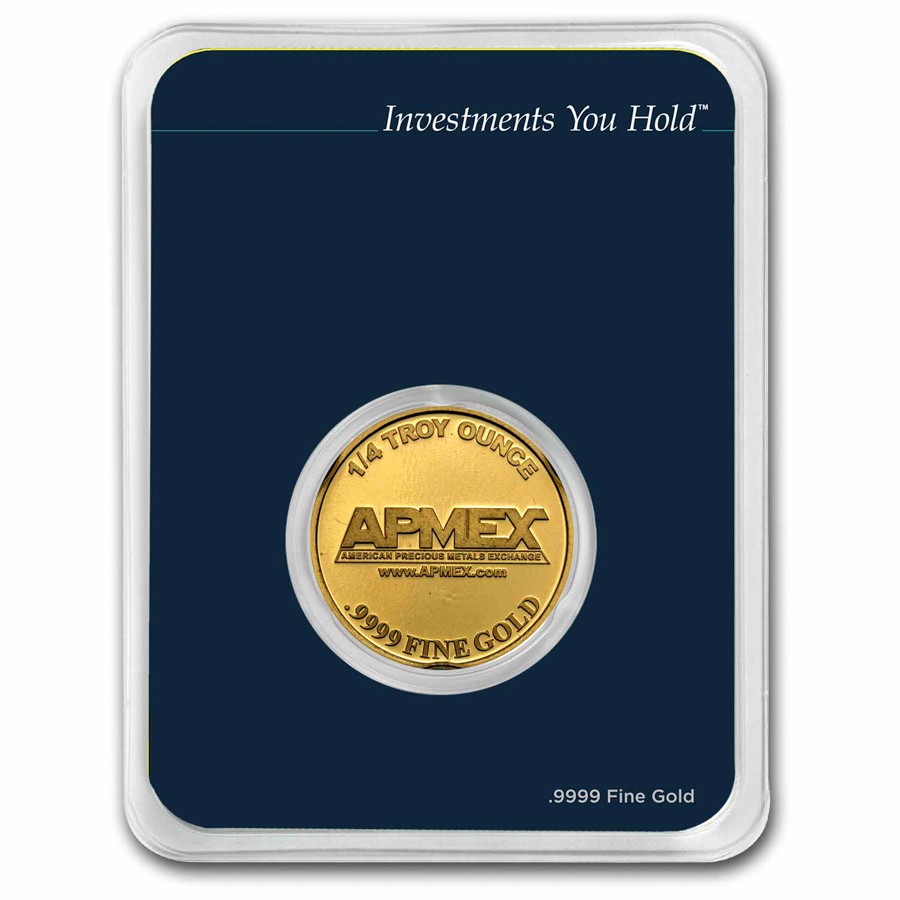 1/4 oz Gold Round – APMEX (In TEP Package)