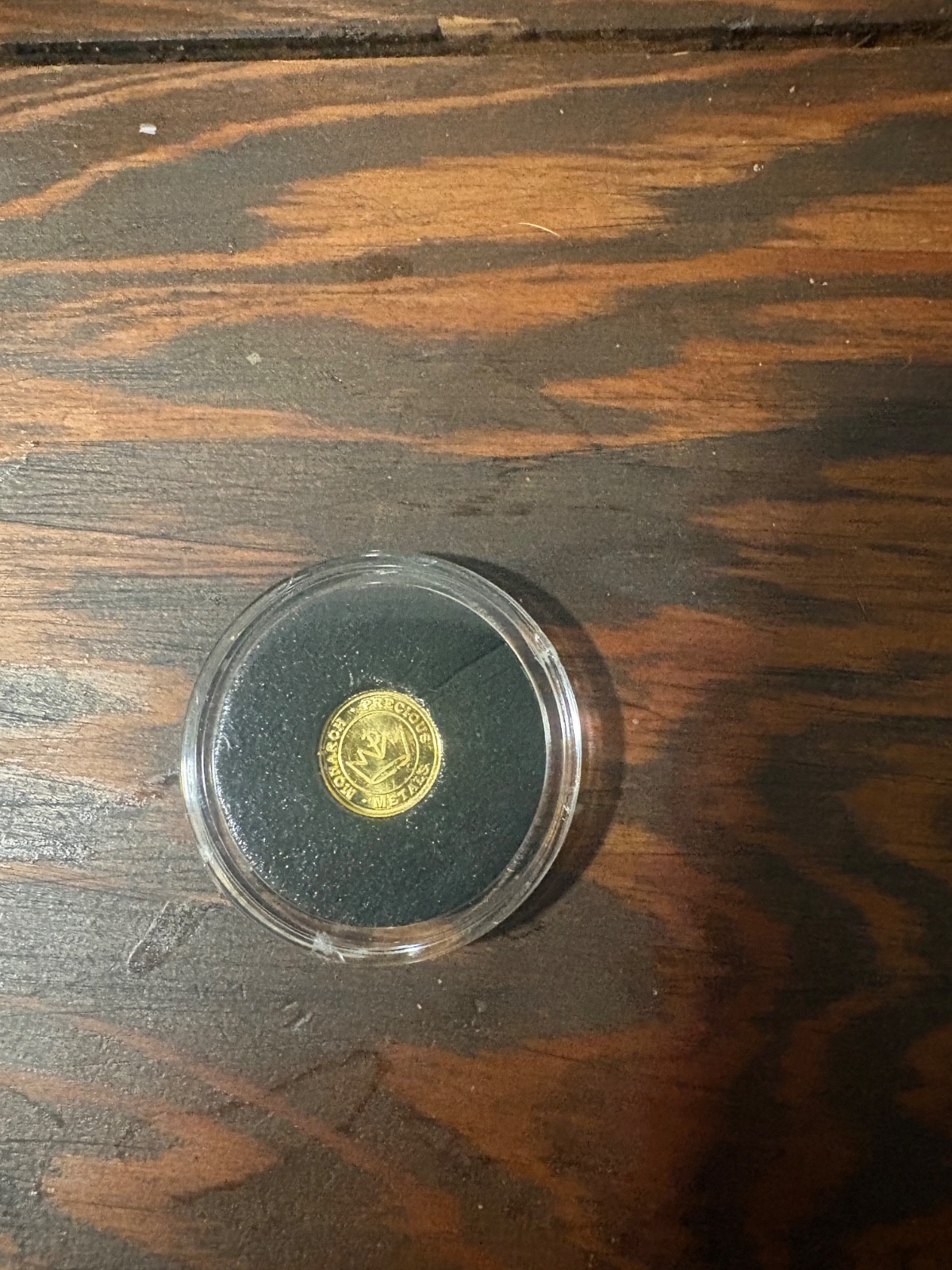 1/2 Gram .9999 Fine Gold Four Leaf Clover Round, produced by Monarch Precious Me