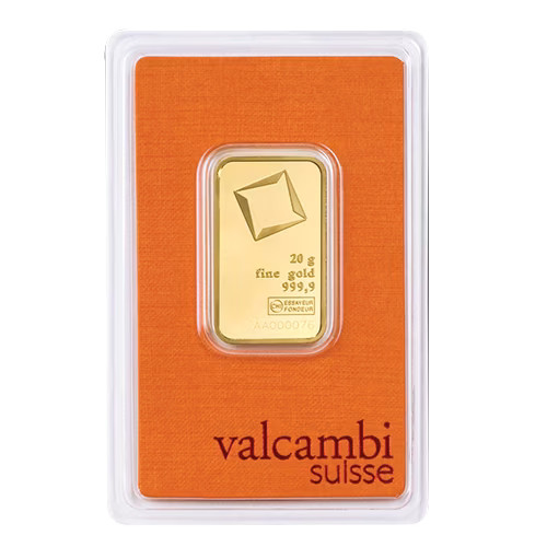Gold Bar Valcambi – 20 Gram