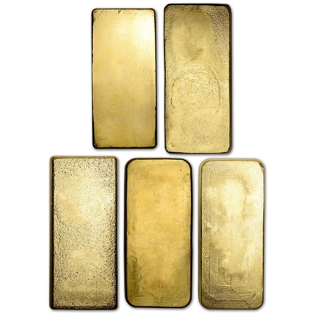 Kilo 32.15 oz Gold Bar – Random Brand – Secondary Market – 999.9 Fine