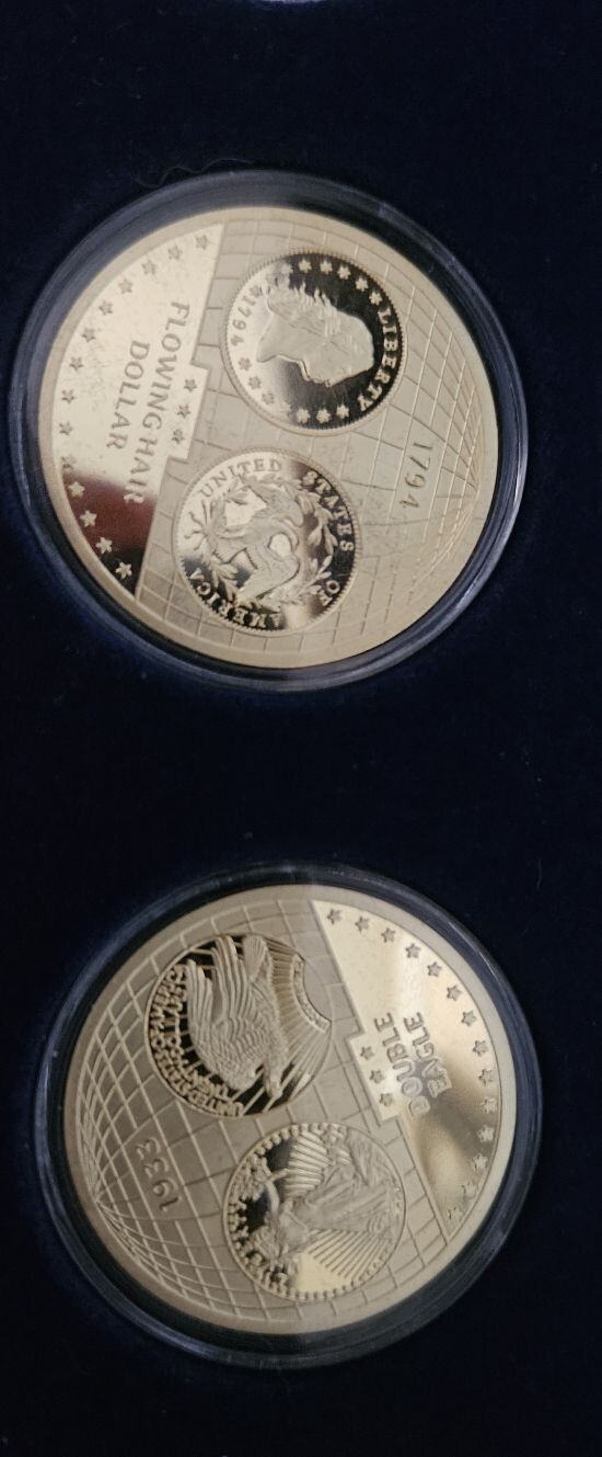 AMERICA’S HISTORY OF GOLD PURE GOLD INGOT COLLECTION .999 1/200 oz.
