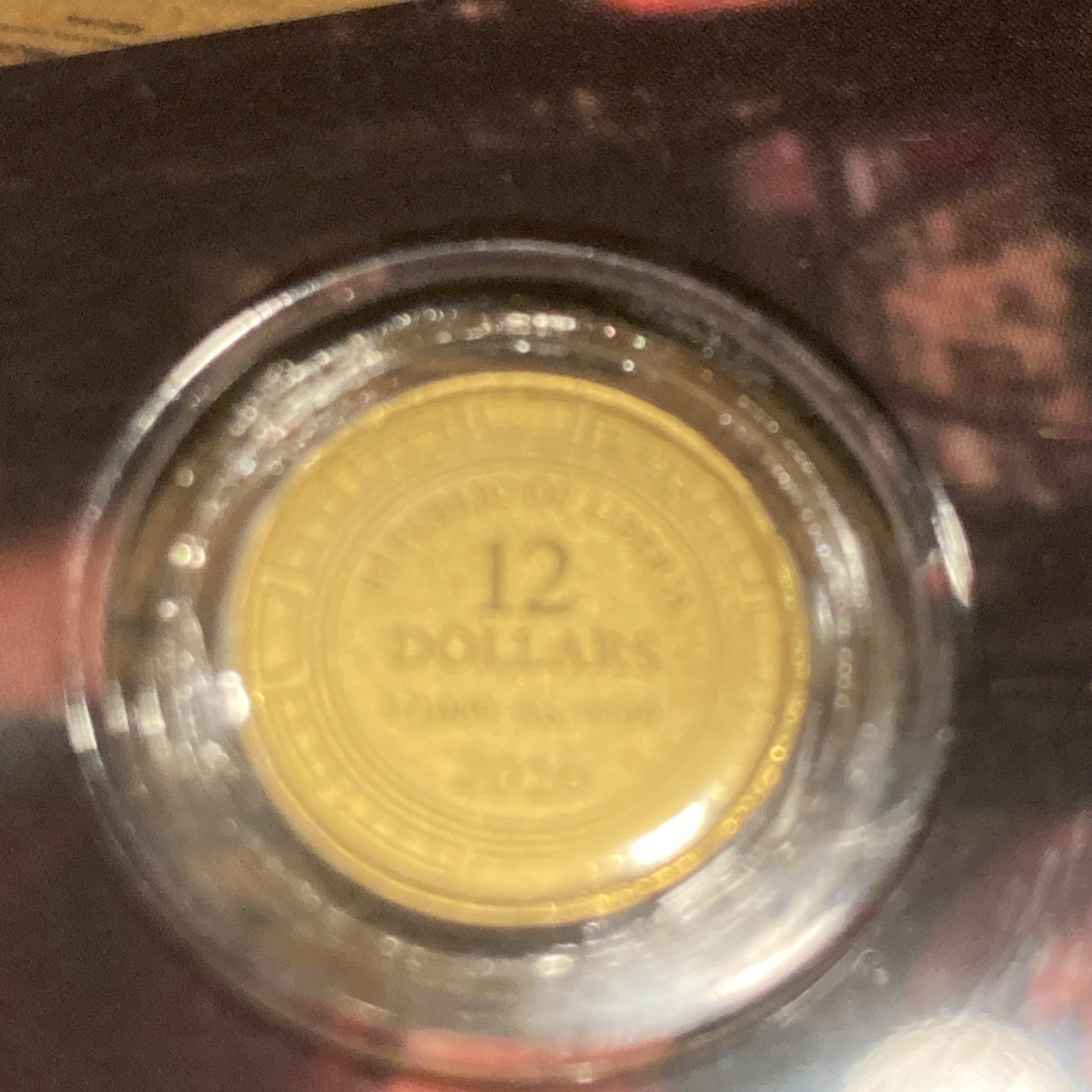 1/1000 oz Gold 2026 Las Vegas .9999 Gold Coin #8334 W/COA Card Limited