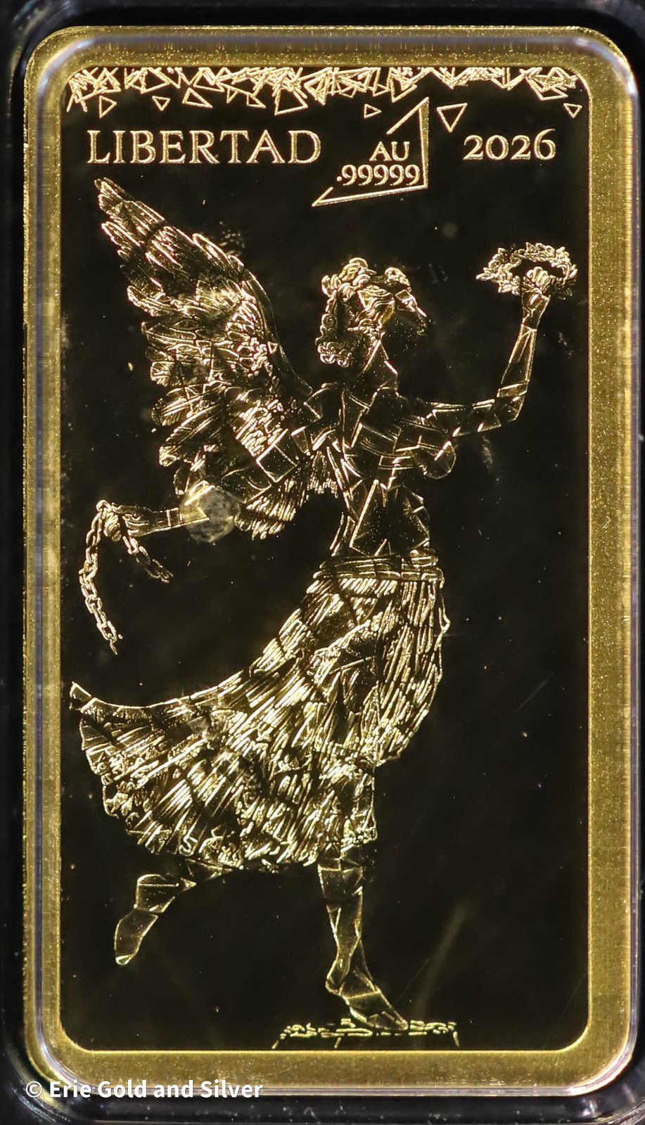 Solomon Islands Libertad Proof 1/100th oz Gold Bar