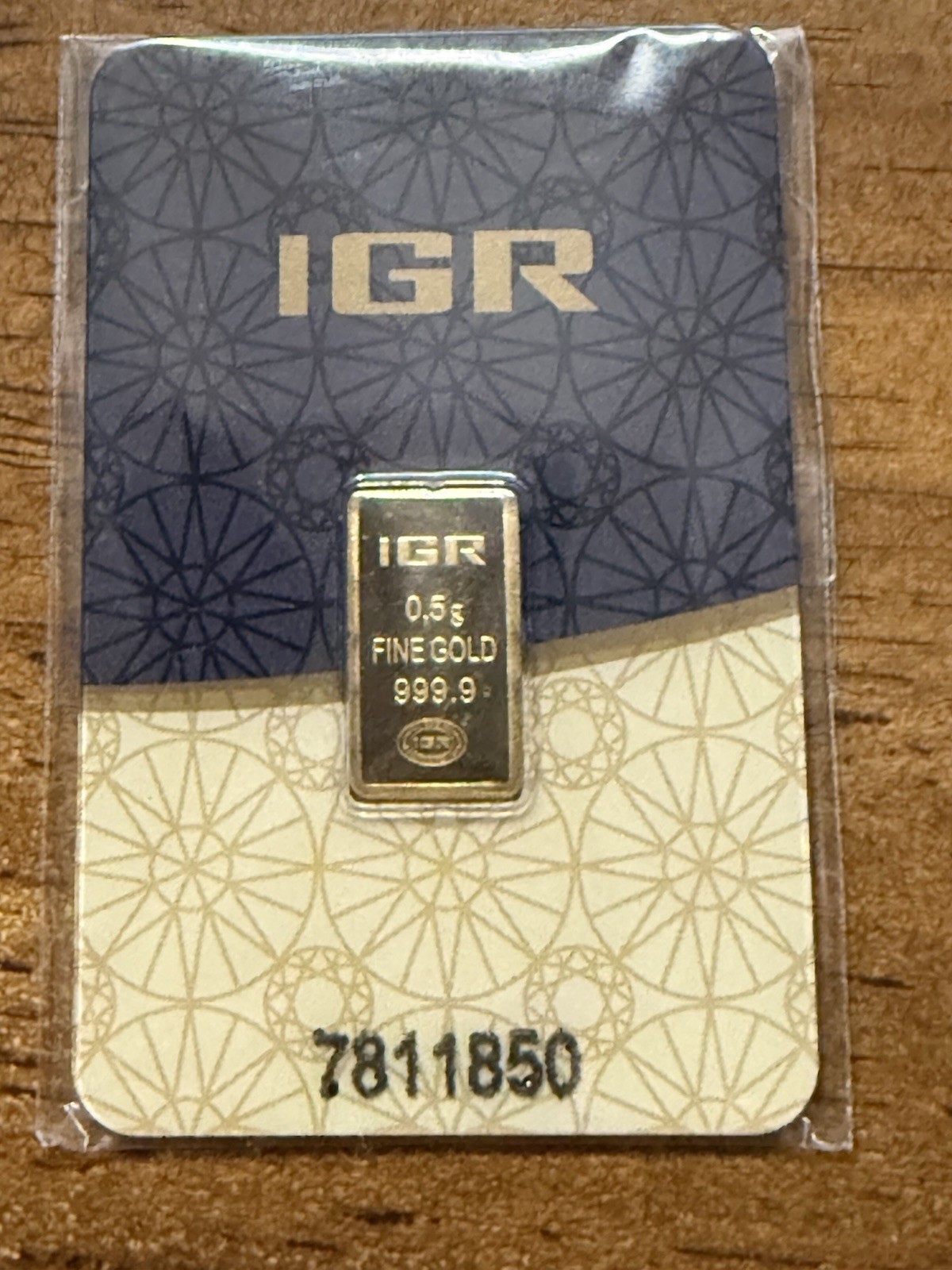 .5 Gram Gold Bar – Istanbul Gold Refinery – 999.9 Fine in Sealed Assay