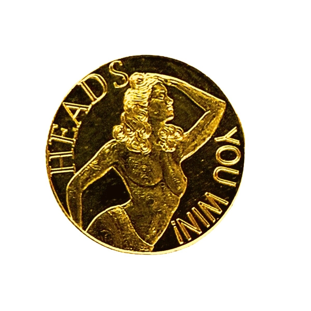 1/4 Gram .9999 Fine Gold Rounds – Heads and Tails (In Capsules)