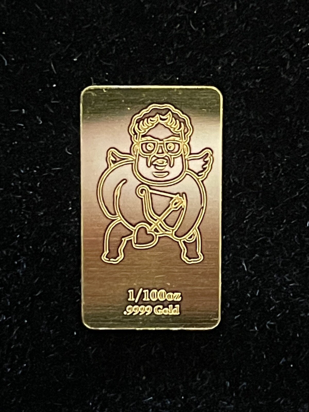 The CHIVE | FEBRUARY GOLDEN FARLEY GAME PIECE | 1/100th Oz Gold Bar | SOLD OUT