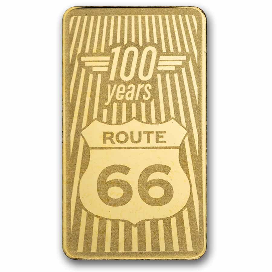 1/2 gram Gold Bar – Route 66 (Illinois TEP)