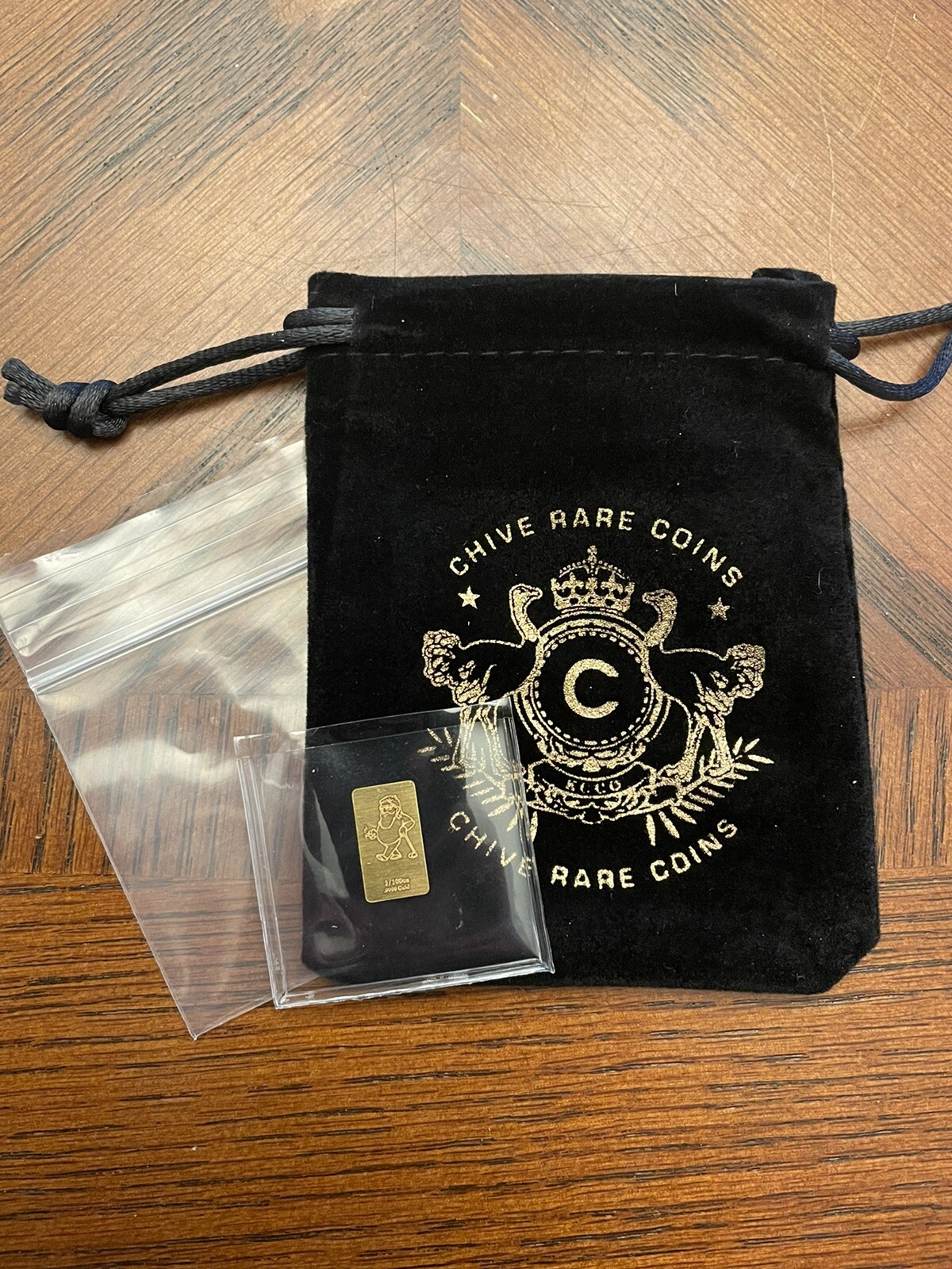 The CHIVE | John Daly | 1/100th Oz Gold bar | SOLD OUT