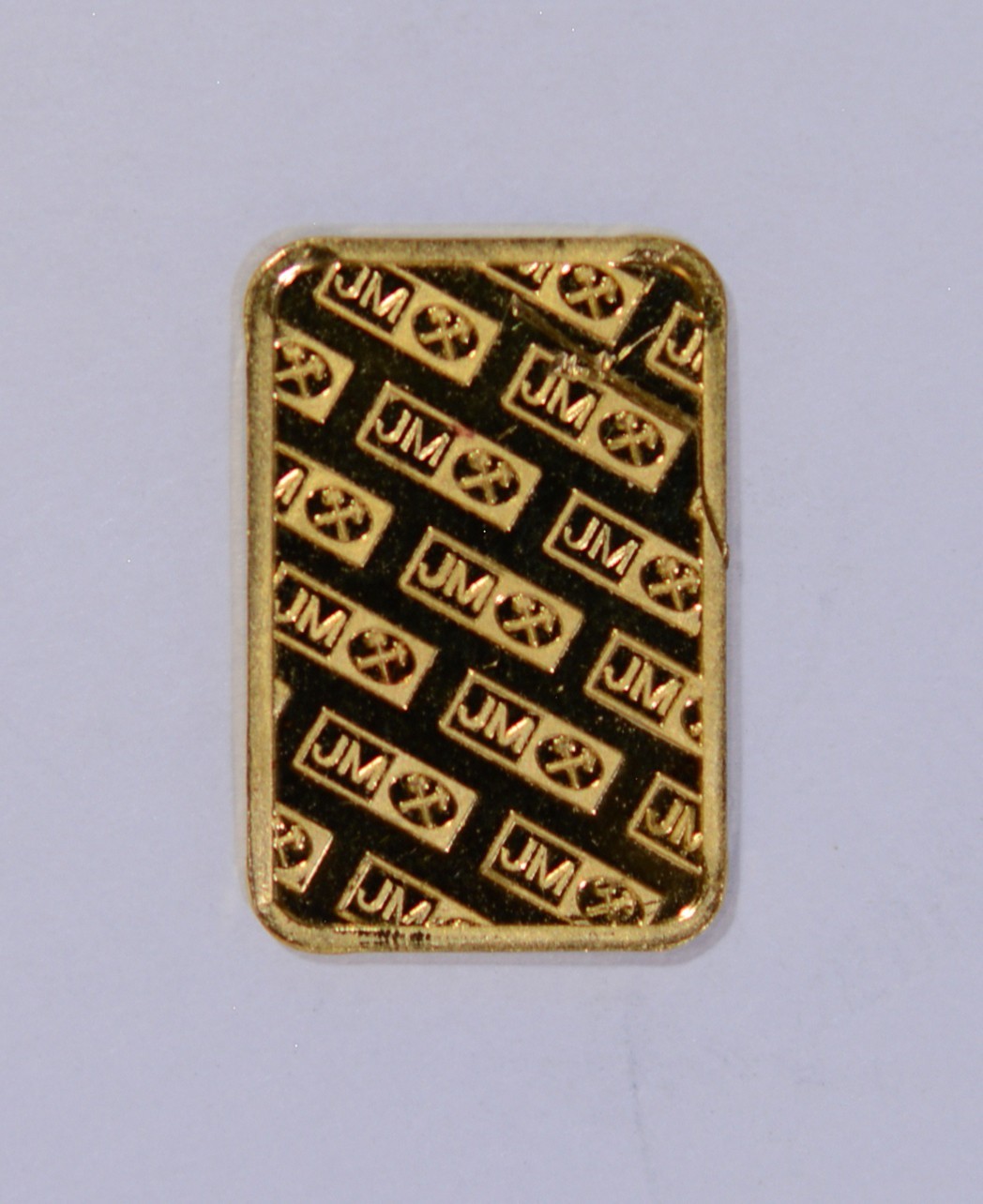 Vintage Johnson Matthey JM 2.5 Gram 9999 Gold Bar Kansas City Life COA VeryRare