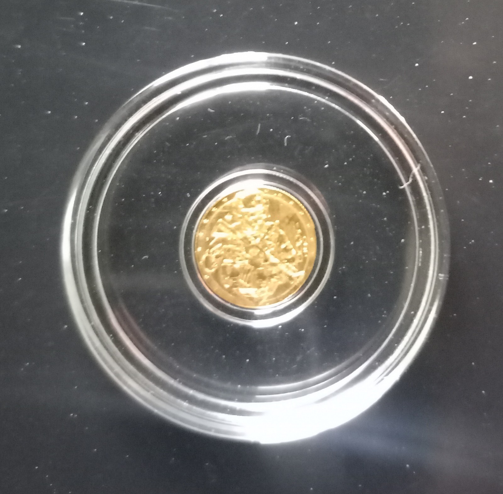 1/200th oz Gold Round, Tactical Skeleton, Monarch Precious Metals