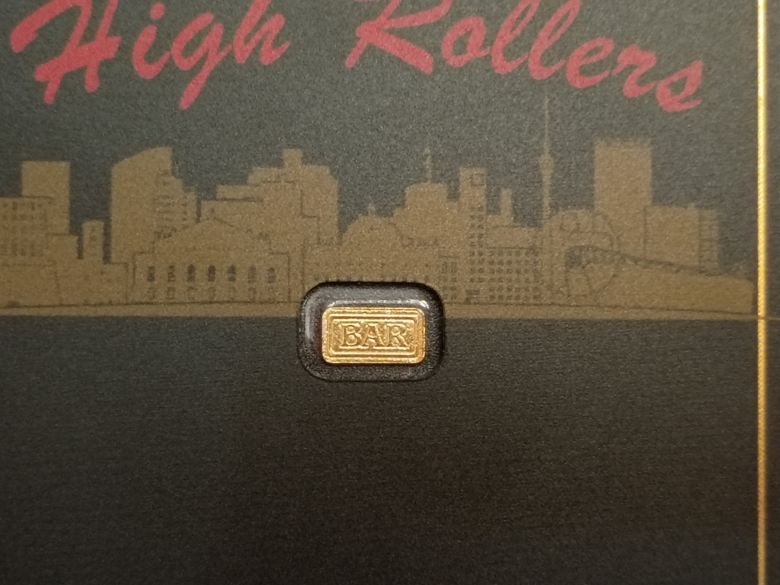 Rare 1/2 – .5g Gram Gold Bar Lucky Rips High Roller #33/250 In Assay.