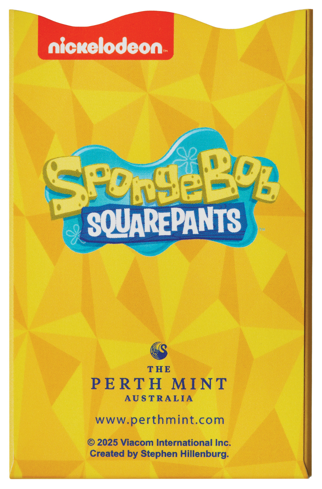 2025 SPONGEBOB SQUAREPANTS 1g .9999 Gold Perth Mint Minted Bar NGC MS 70 ER