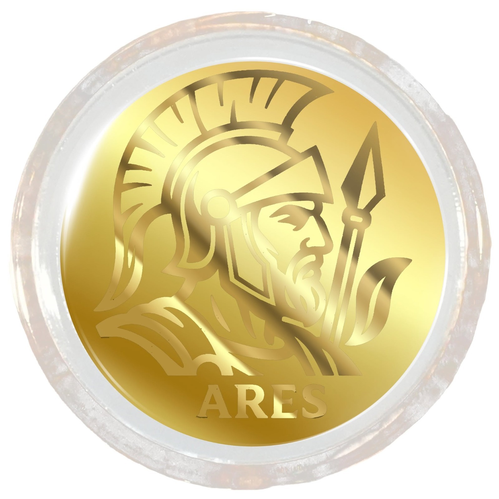 2026 Niue Ares 1/1000 oz .9999 Gold Coin in Card (9999 Mintage)