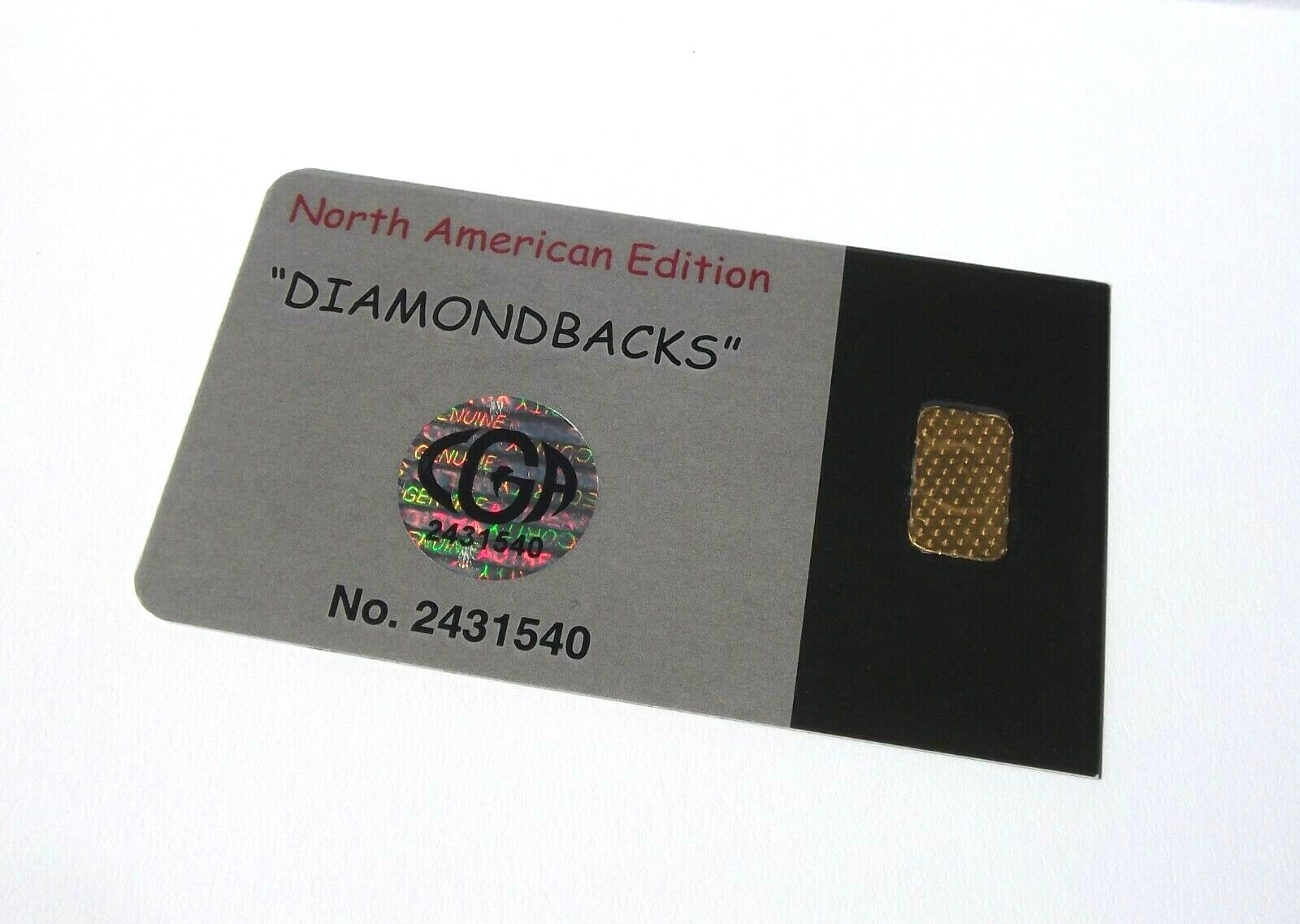2 GRAM G 24K GOLD BAR CGA BULLION 9999 NORTH AMERICAN EDITION IN ASSAY CARD