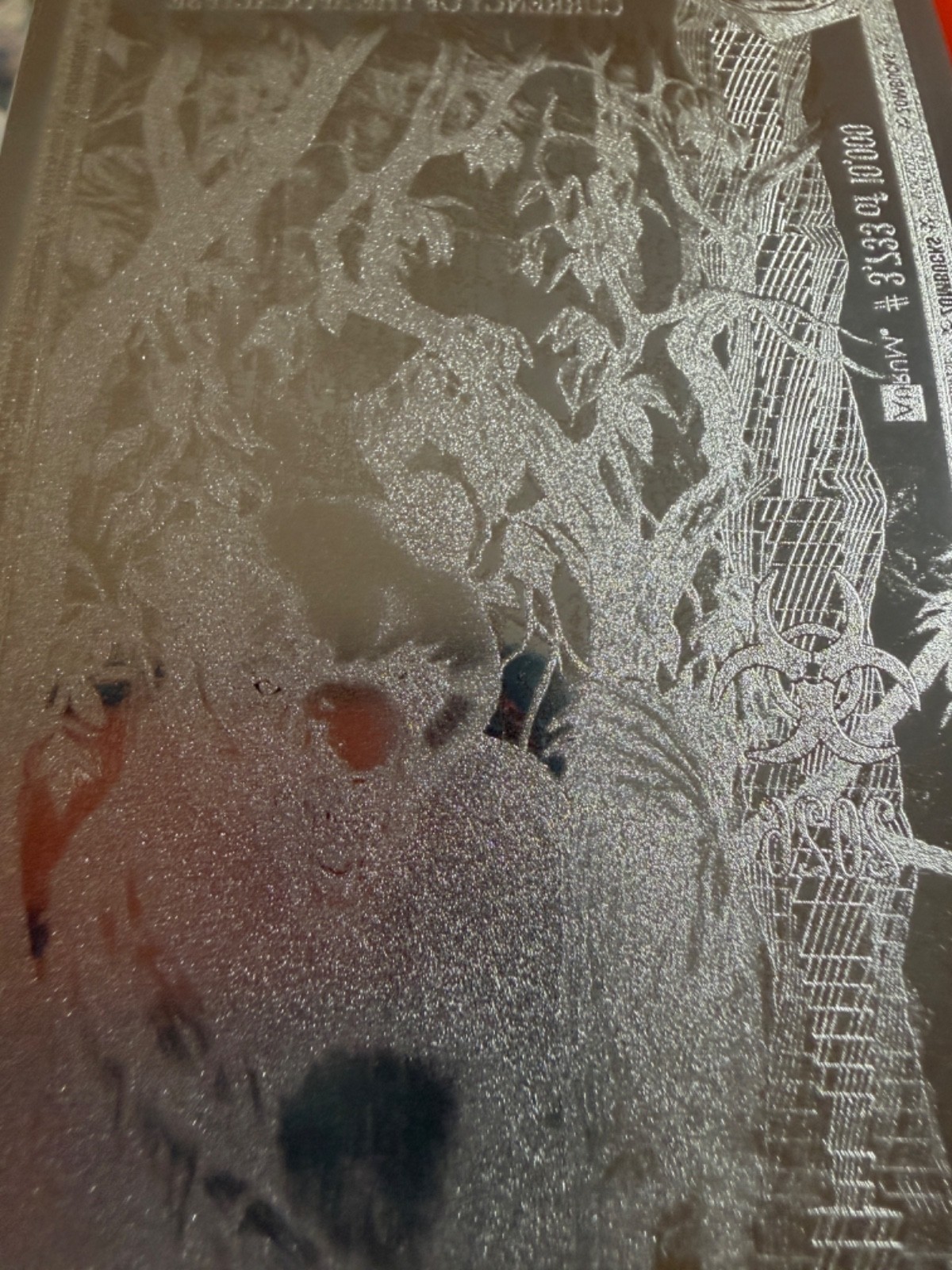 1 X ZomBucks PANDAMONIUM 2026, UNC Aurum SilverBack .999 PURE 1/1000 Troy oz.