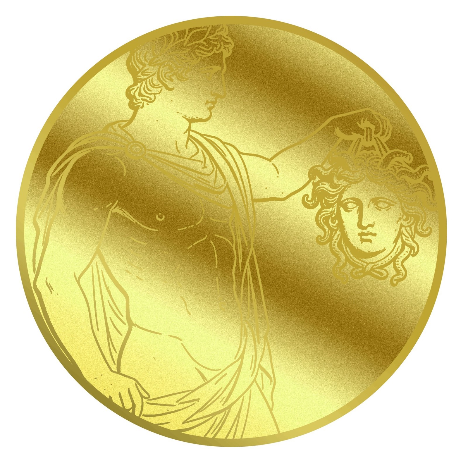 2026 Liberia Perseus 1/1000 oz Gold Proof Coin in Card