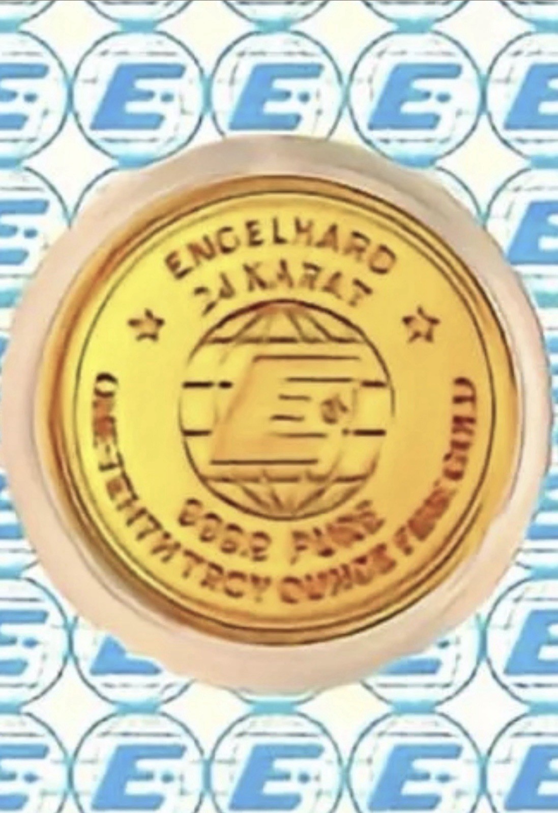 2025 Engelhard Prospector 1/10 Troy Ounce Gold Round – .9999 Pure in Assay💛