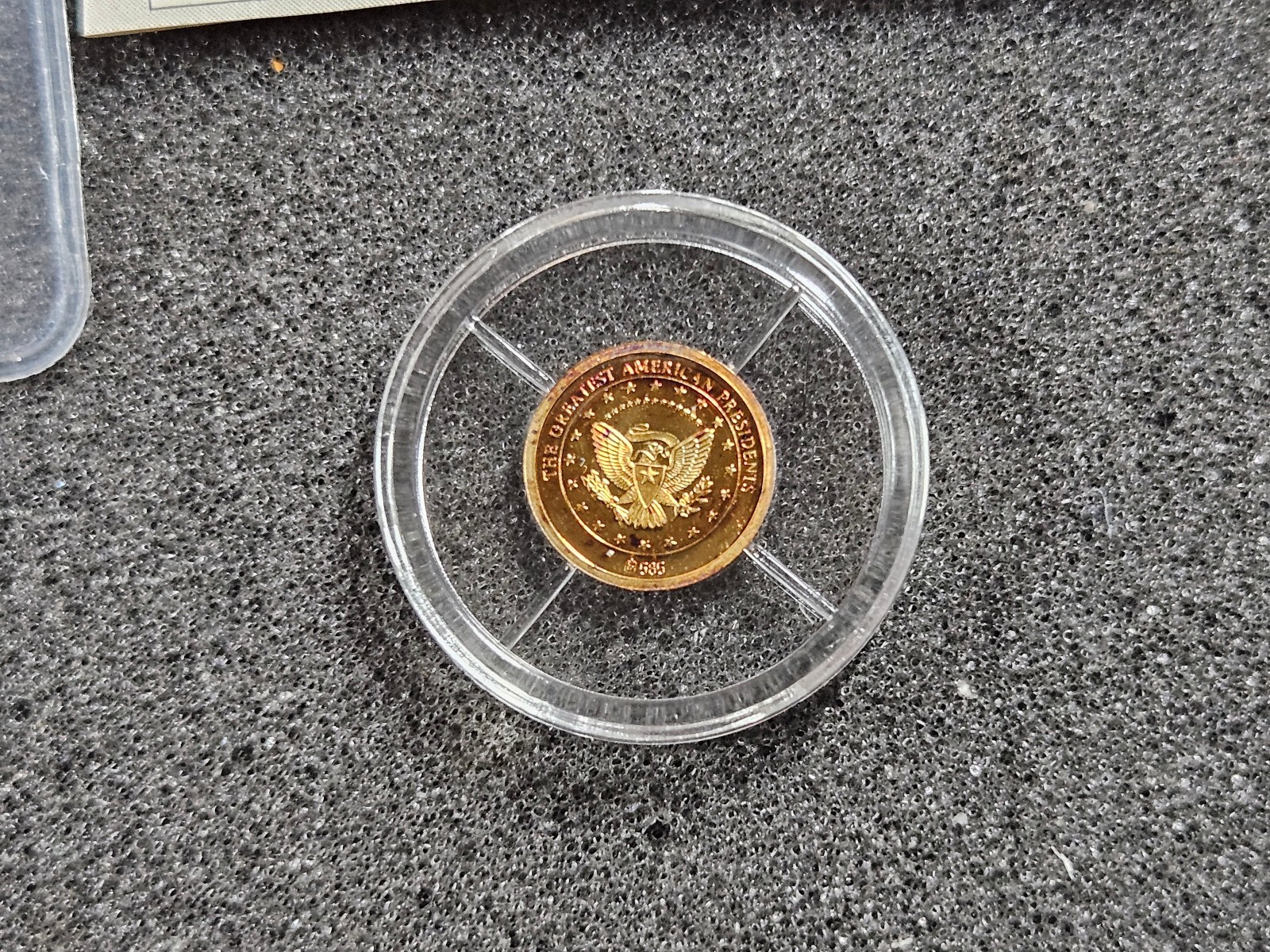 🌟2009 AMERICAN MINT 1/2 g 14k Gold 0.585 Round JOHN F. KENNEDY JFK PRESIDENTS