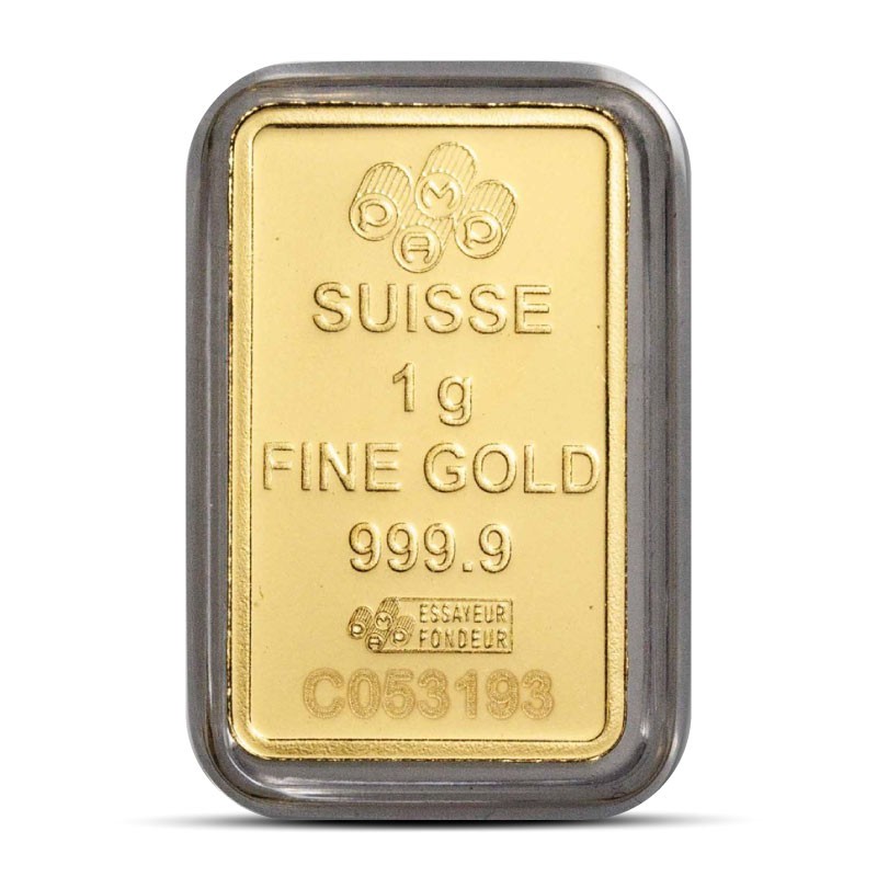 1 Gram PAMP Rosa Gold Bar