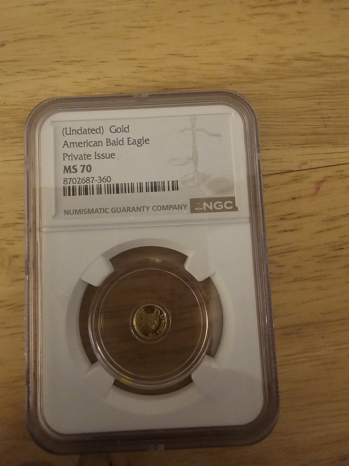 NGC PCGS ICG Slabbed Undated Gold Rounds Mixed Lot 3-1/200 oz & 8-1/500 oz