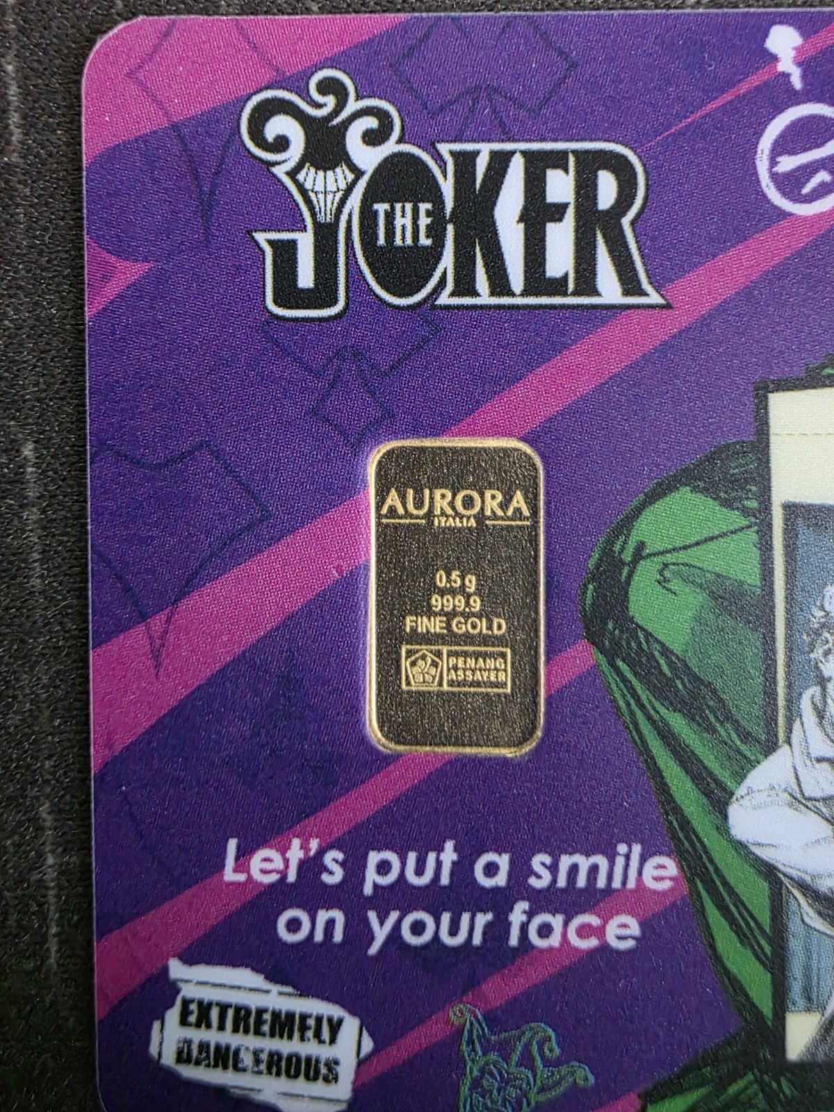 JOKER GOLD BAR 0.05gram 999.9