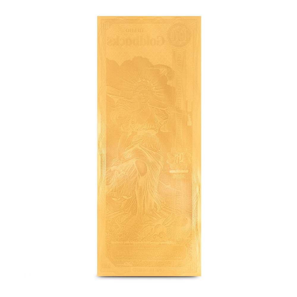 100 Idaho Goldback Gold Note (New)