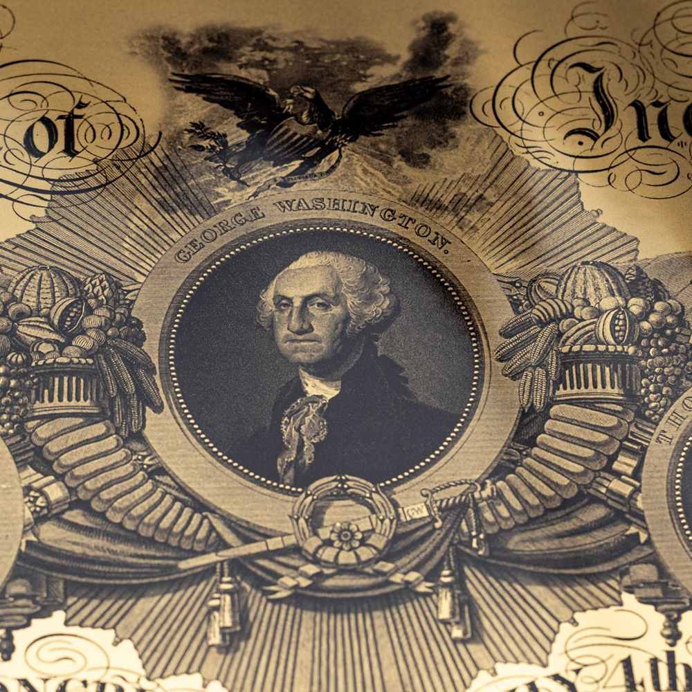 2026 600 Milligram Declaration of Independence Binns Engraving Gold Note (New)
