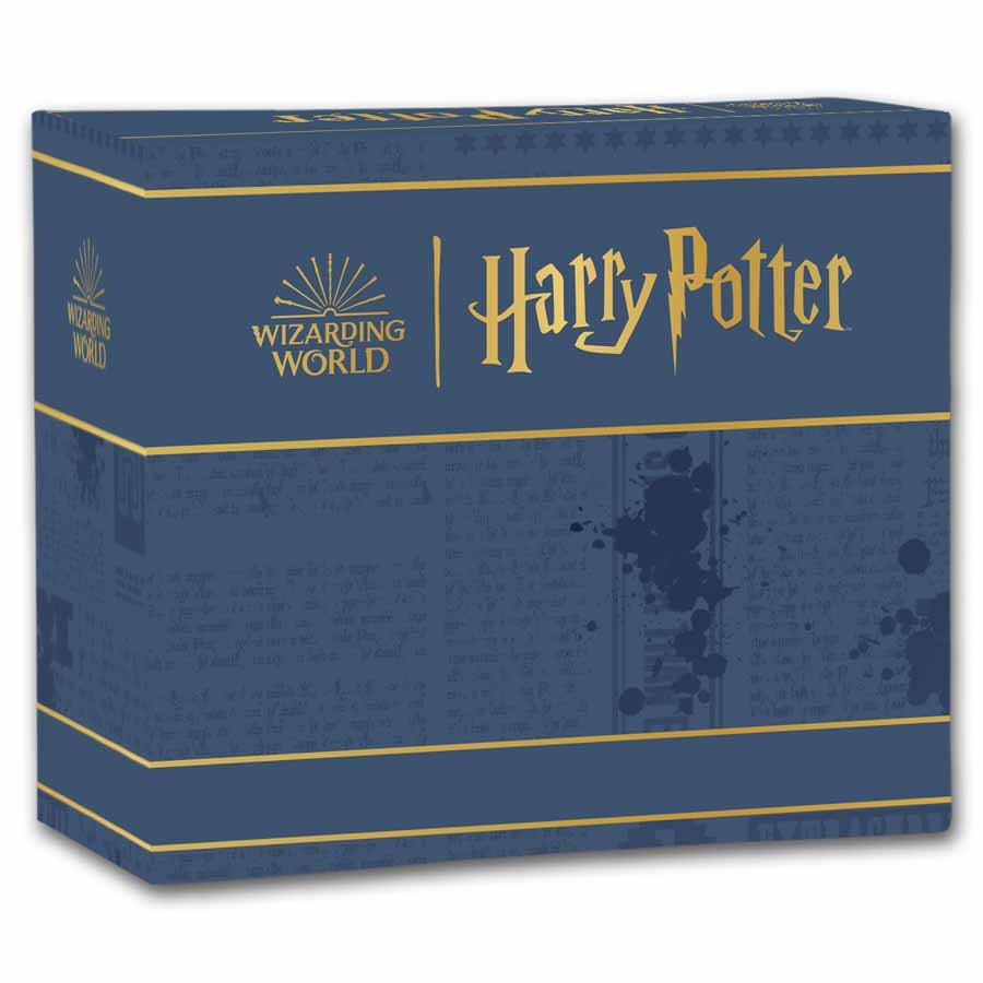 Harry Potter 1 oz Gold, Silver and Copper 3-Coin Proof Set