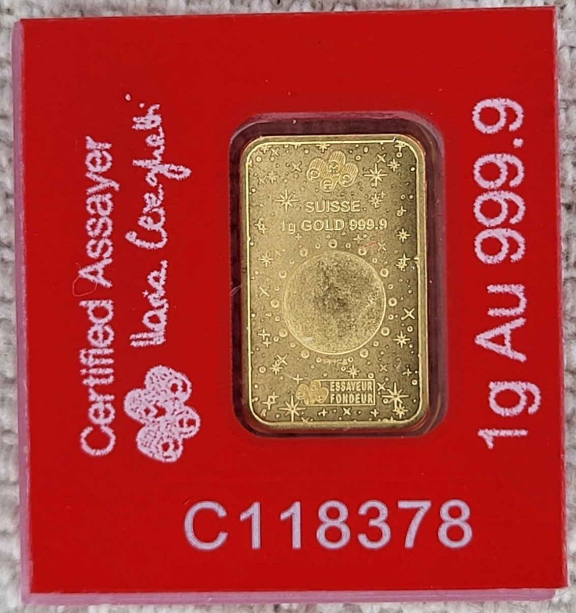 2026 Pamp Year of the Horse 1 Gram Gold Bar Lunar Legends Series Carded .9999