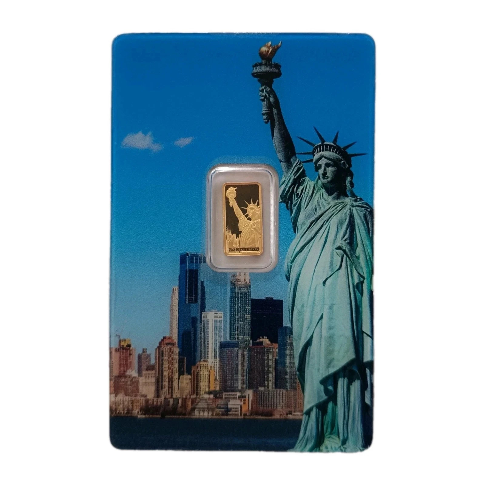1g Gold PAMP Liberty 999.9 low numbers