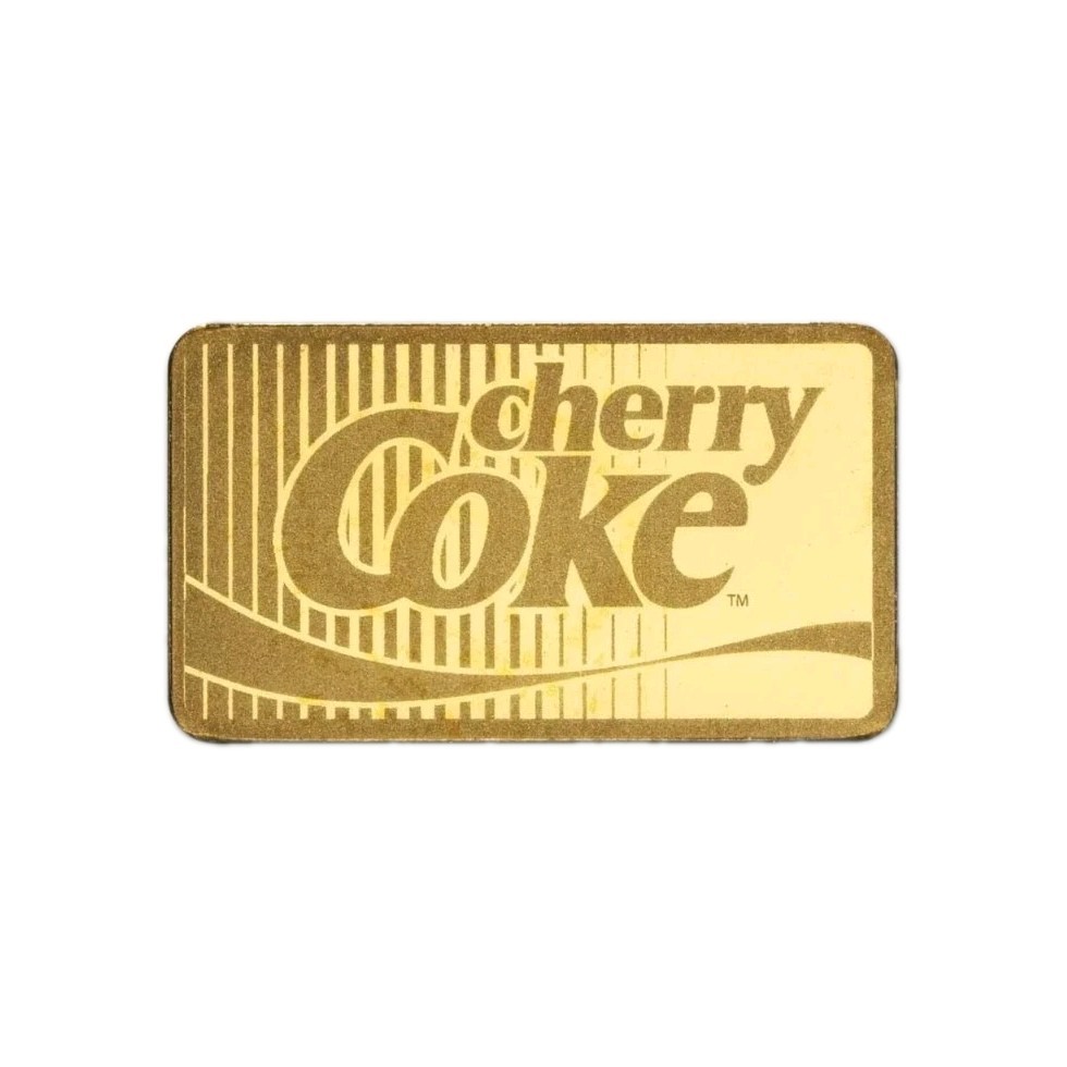 PAMP Gold Bar 1g Coca-Cola® 1 Gram 9999 Gold CHERRY COKE Blister 24K