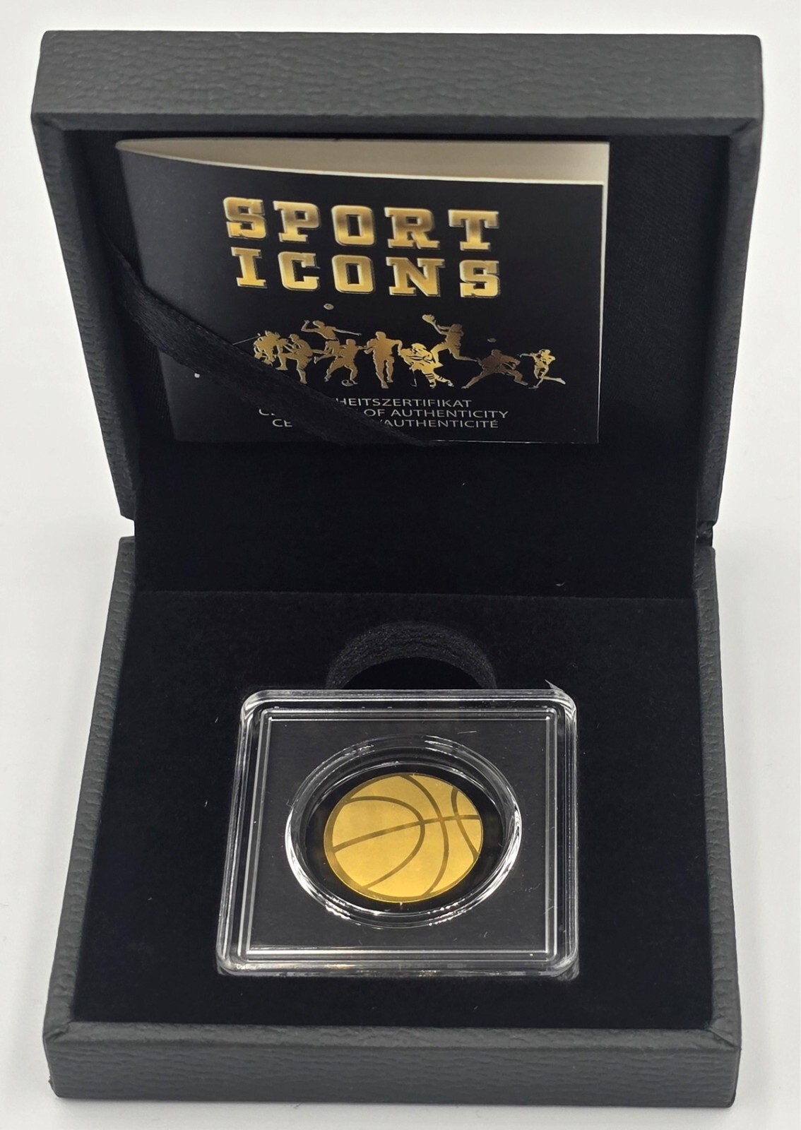 Basketball 1/1000 Oz Gold Coin 3000 Francs Chad