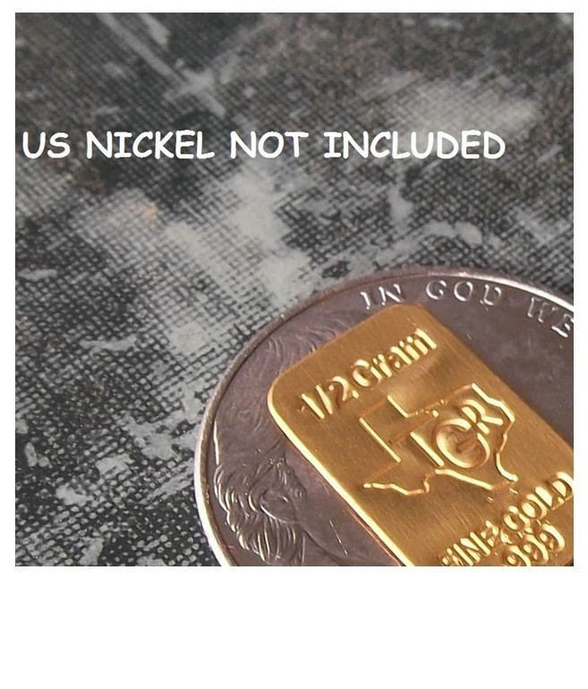 1 / 2 gram Gold Bar – TGR TEXAS – 999.9 Fine in Assay