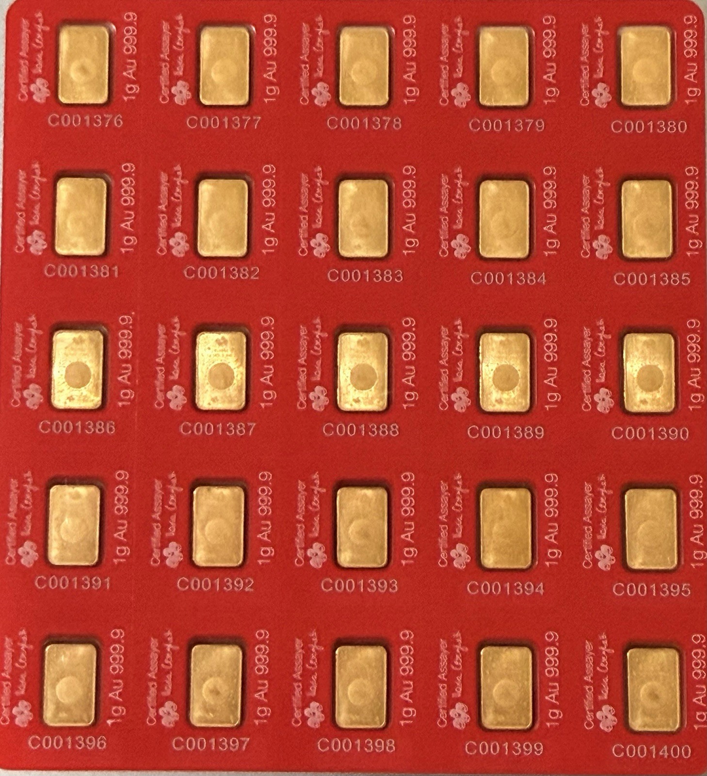 2026 Pamp Suisse Year of the Horse 1 Gram Gold Bar