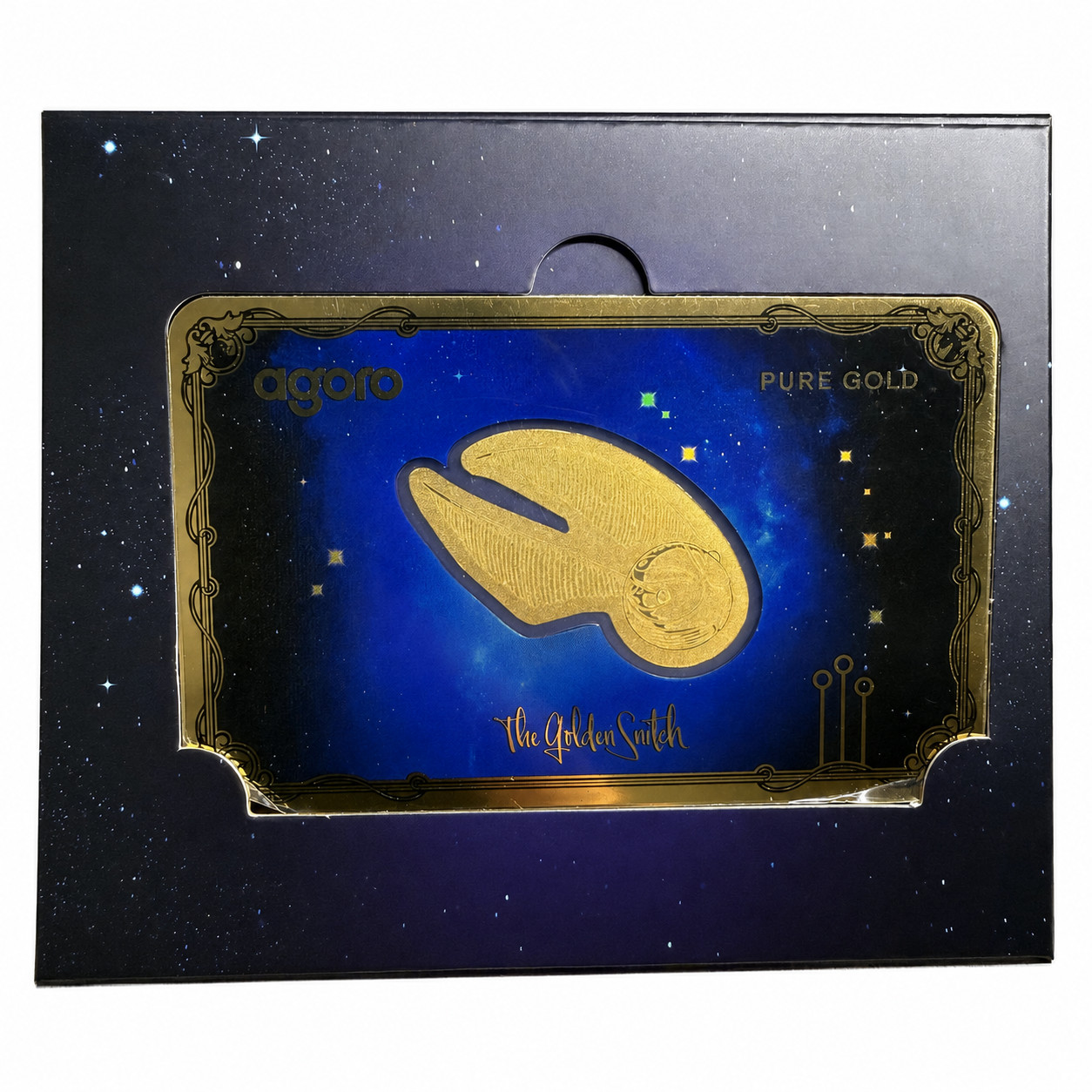 2026 Niue Harry Potter Golden Snitch 0.1g .999 Gold Agoro Only 2000 Made