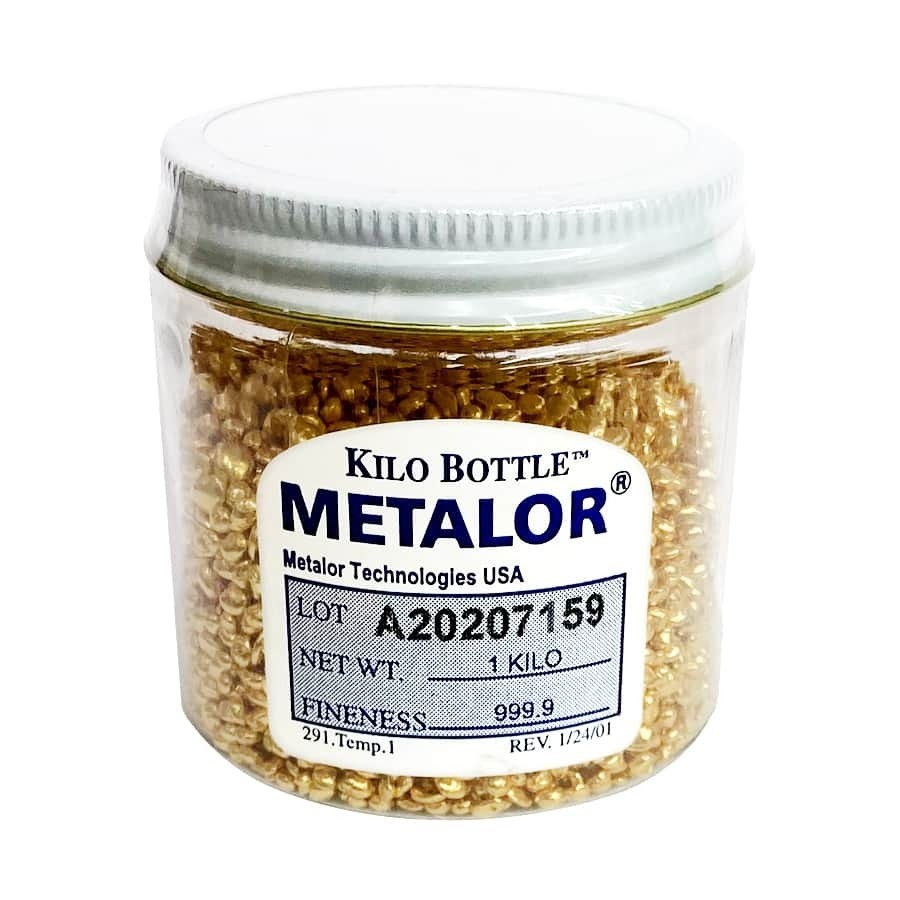 1 DWT of 24K Gold Bullion – .9999 Fine Refined Gold Shot – USA Casting Beads
