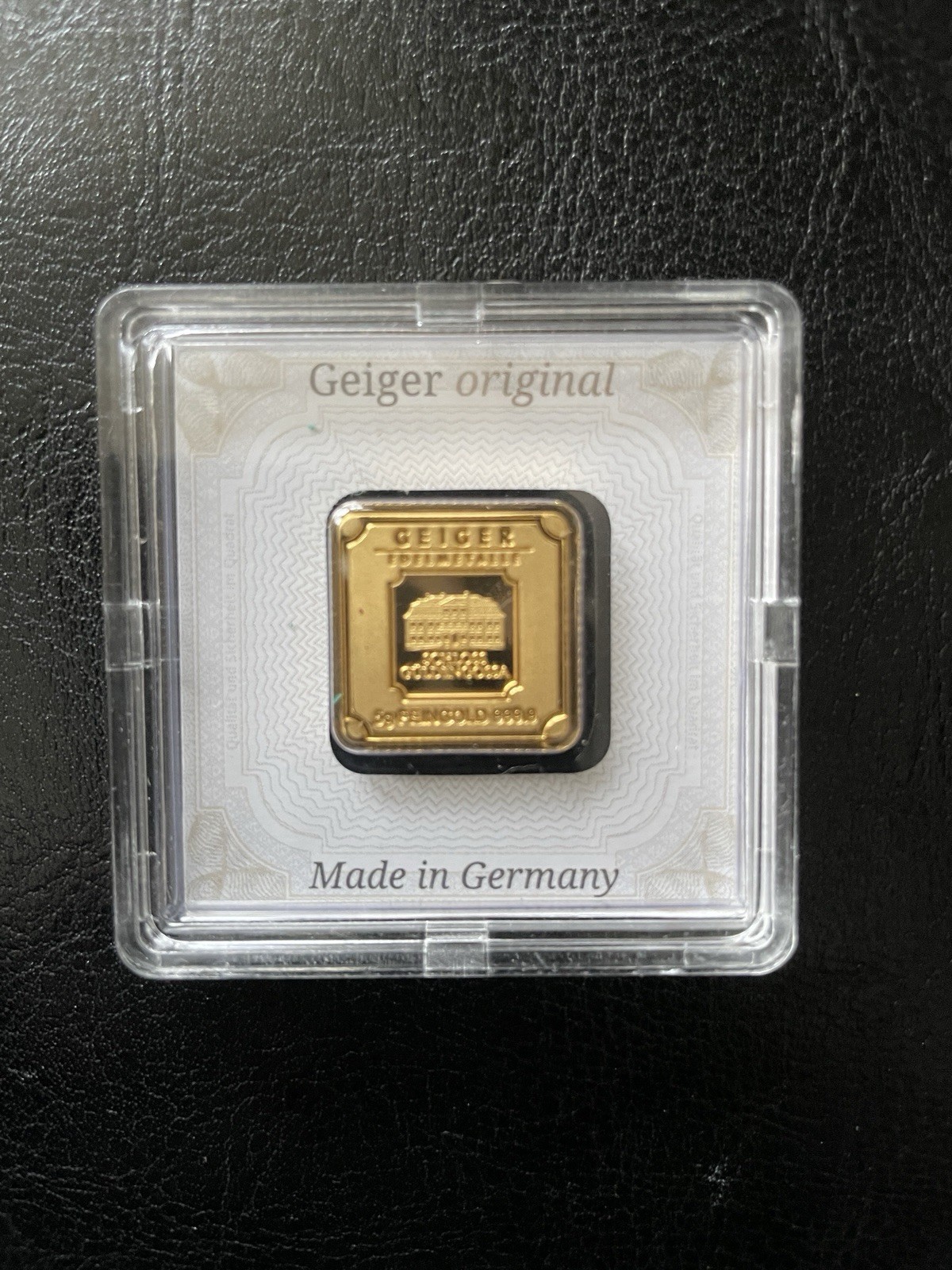 Geiger Edelmetalle Original 5 Gram Gold Bar