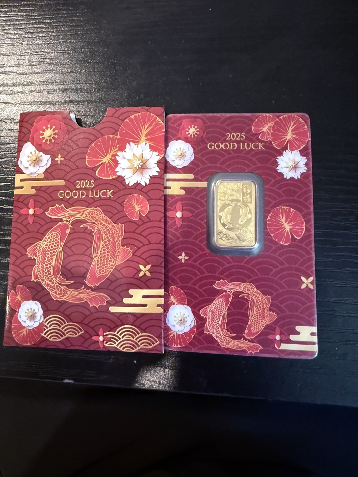 2025 5 gram Gold Bar – PAMP Good Luck: Koi Fish (In Assay)