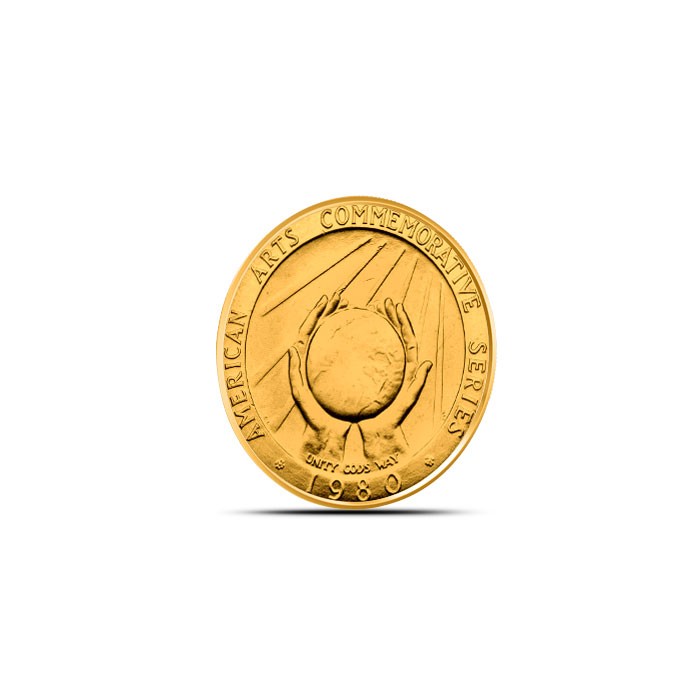 1/2 oz US Mint Commemorative Arts Gold Medal Random