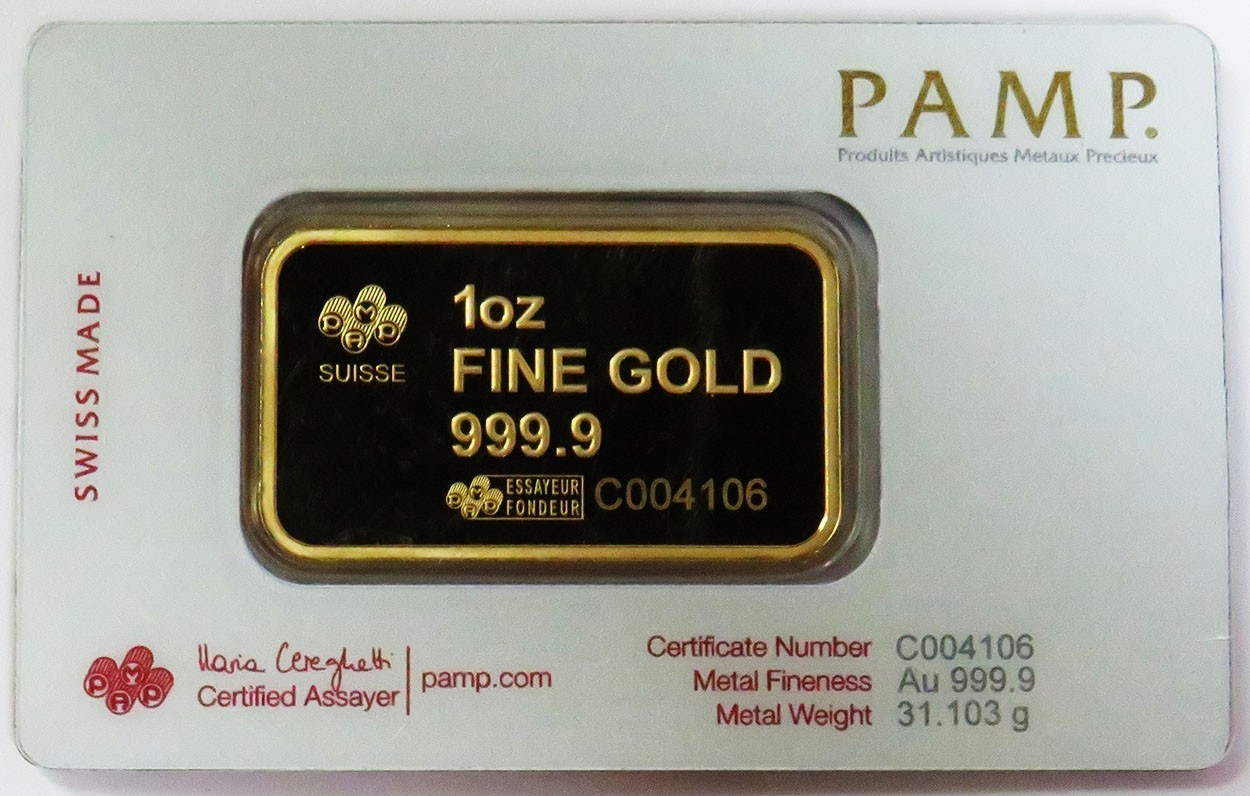 PAMP SUISSE GOLD 1oz AMERICA THE FREE LIBERTY BELL USA BAR NEW SEALED ASSAY CARD