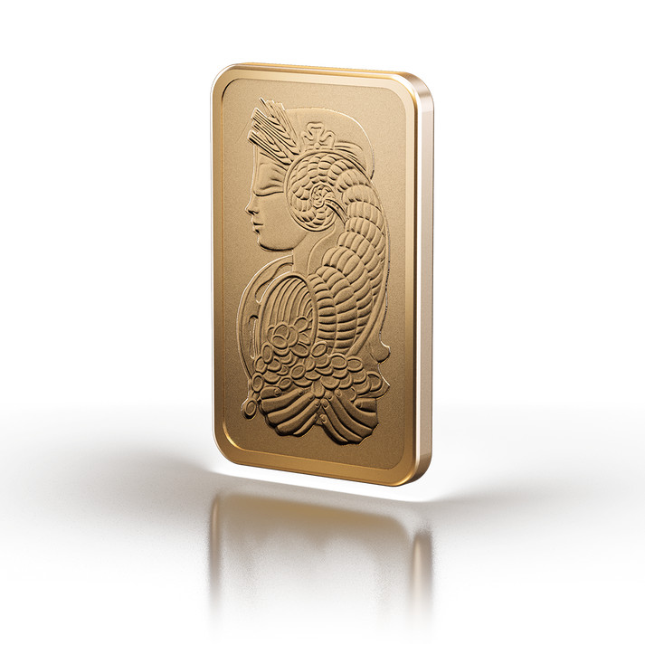 Robinhood Solid gold bar: Contains 1 gram (0.03215 oz) of .9999 fine gold