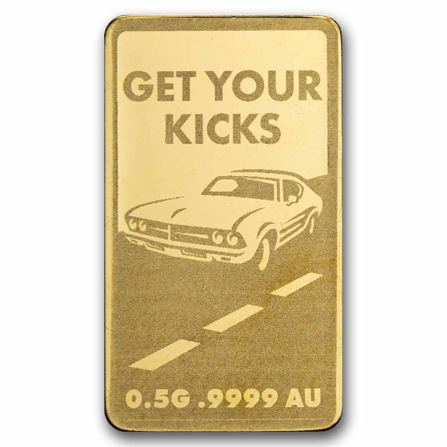 1/2 gram Gold Bar – Route 66 (Illinois TEP)