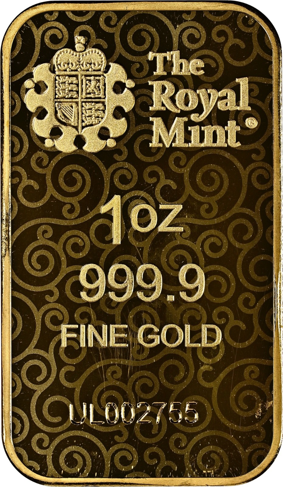 1 oz Gold Bar The Royal Mint Una and the Lion. NGC Slab. LIMITED MINTAGE 4,000