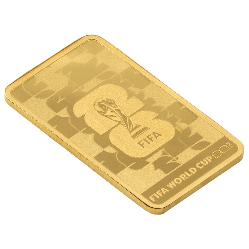 PRESALE – 1 g Gold Bar FIFA World Cup 26™ Pamp Suisse – Limited 7500 Mintage