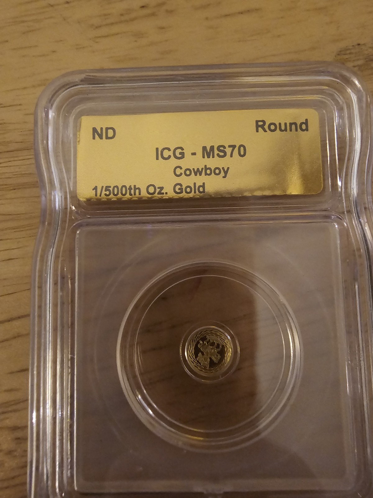 NGC PCGS ICG Slabbed Undated Gold Rounds Mixed Lot 3-1/200 oz & 8-1/500 oz