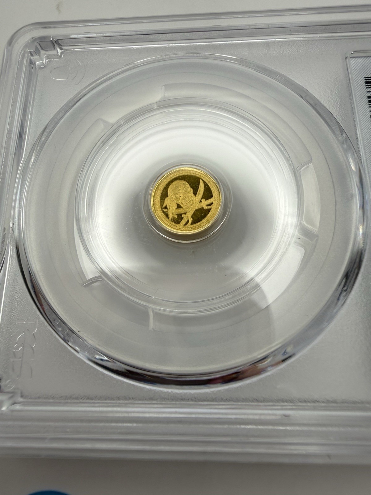 1/200 Oz Gold Round MS69 Pirate Au Limited Edition of 5,000 PCGS