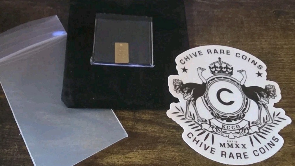 The CHIVE | Shamrock Gold Bar | 1/100th Oz Gold Bar | SOLD OUT
