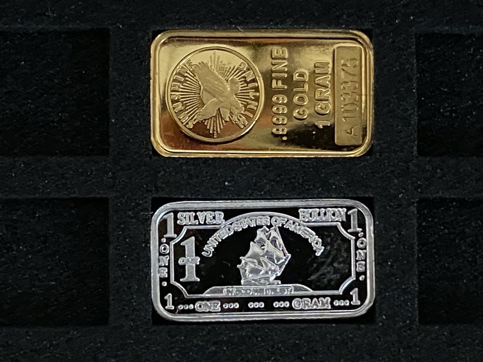 Silver Bullion Gold Bullion Bar Precious Metals Case Store Bullion Safely EMPTY