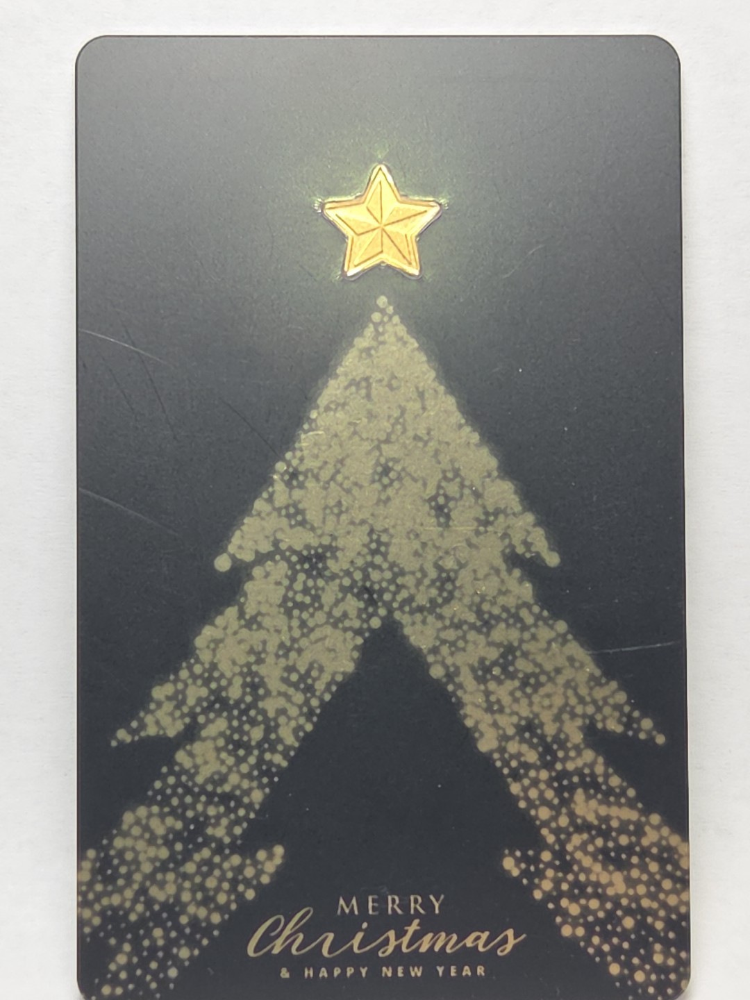 1 Gram Gold .9999 Christmas Tree Star. RTC163